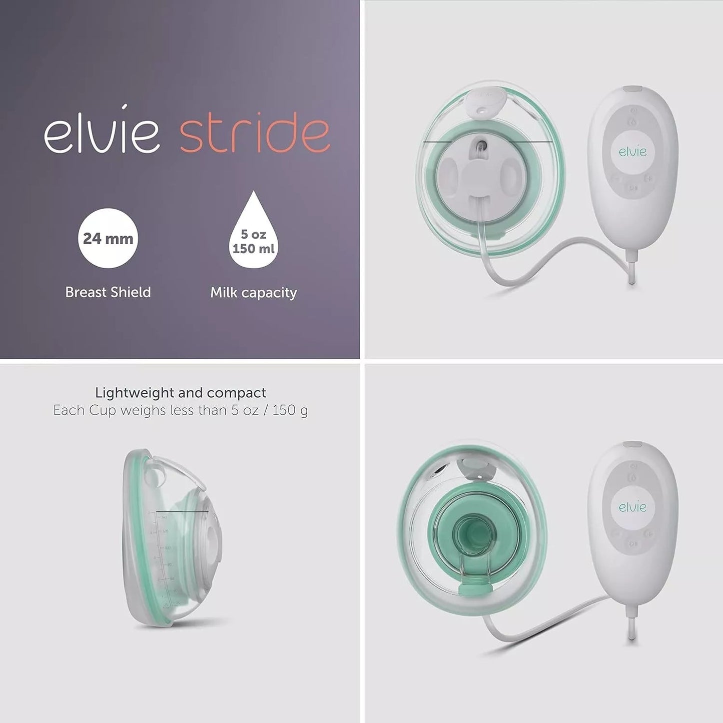 Elvie STRIDE - Single Electric Breast Pump Elvie