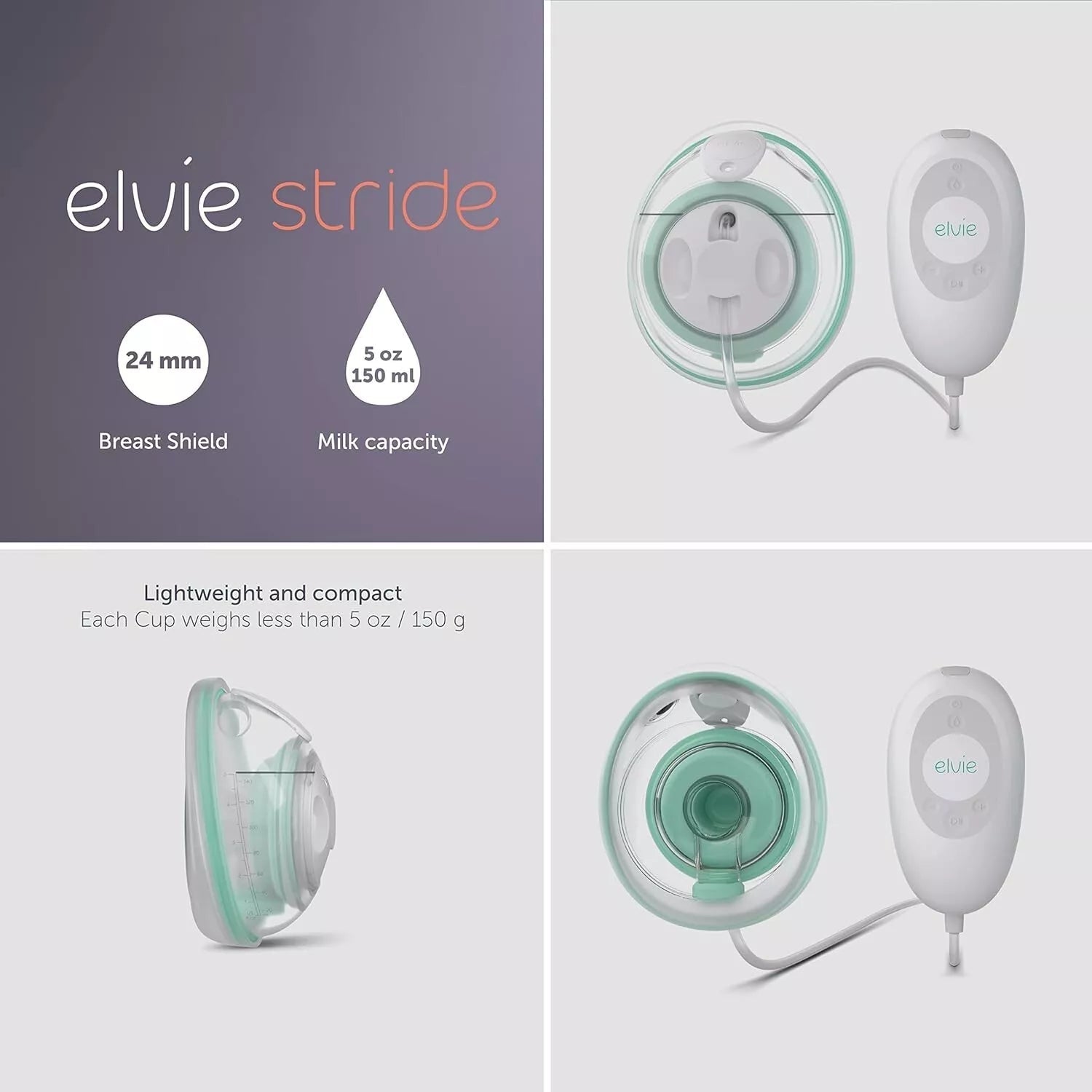 Elvie STRIDE - Single Electric Breast Pump Elvie