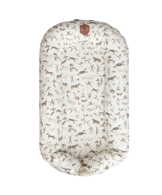 Babynest Viking Cave Jungle print EcoViking