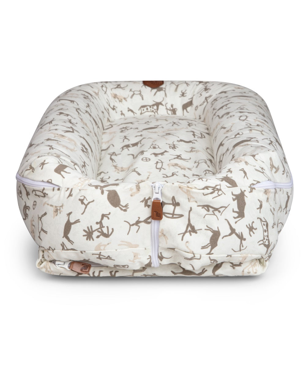 Babynest Viking Cave Jungle print EcoViking