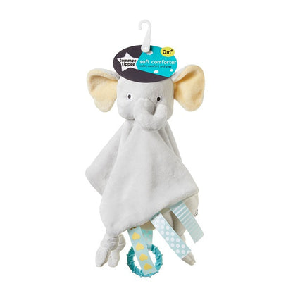 The Tommee Tippee Giraffe Baby Soft Comforter Toy.