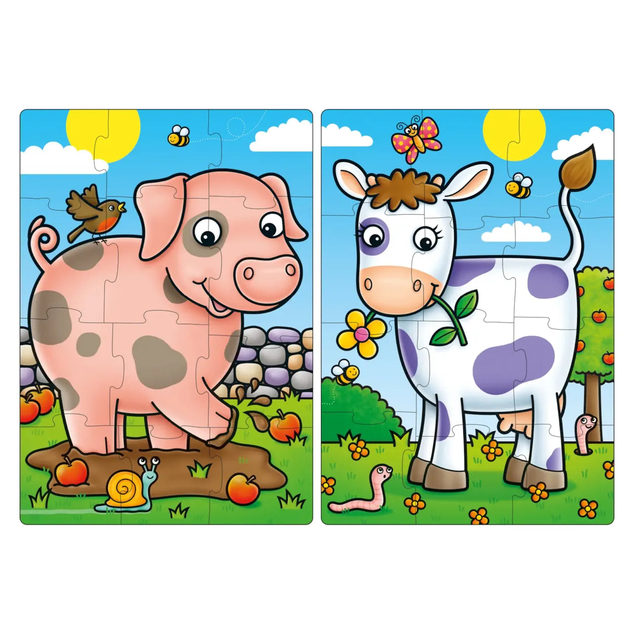 First Farm Friends Jigsaw Puzzles Orchard Toys