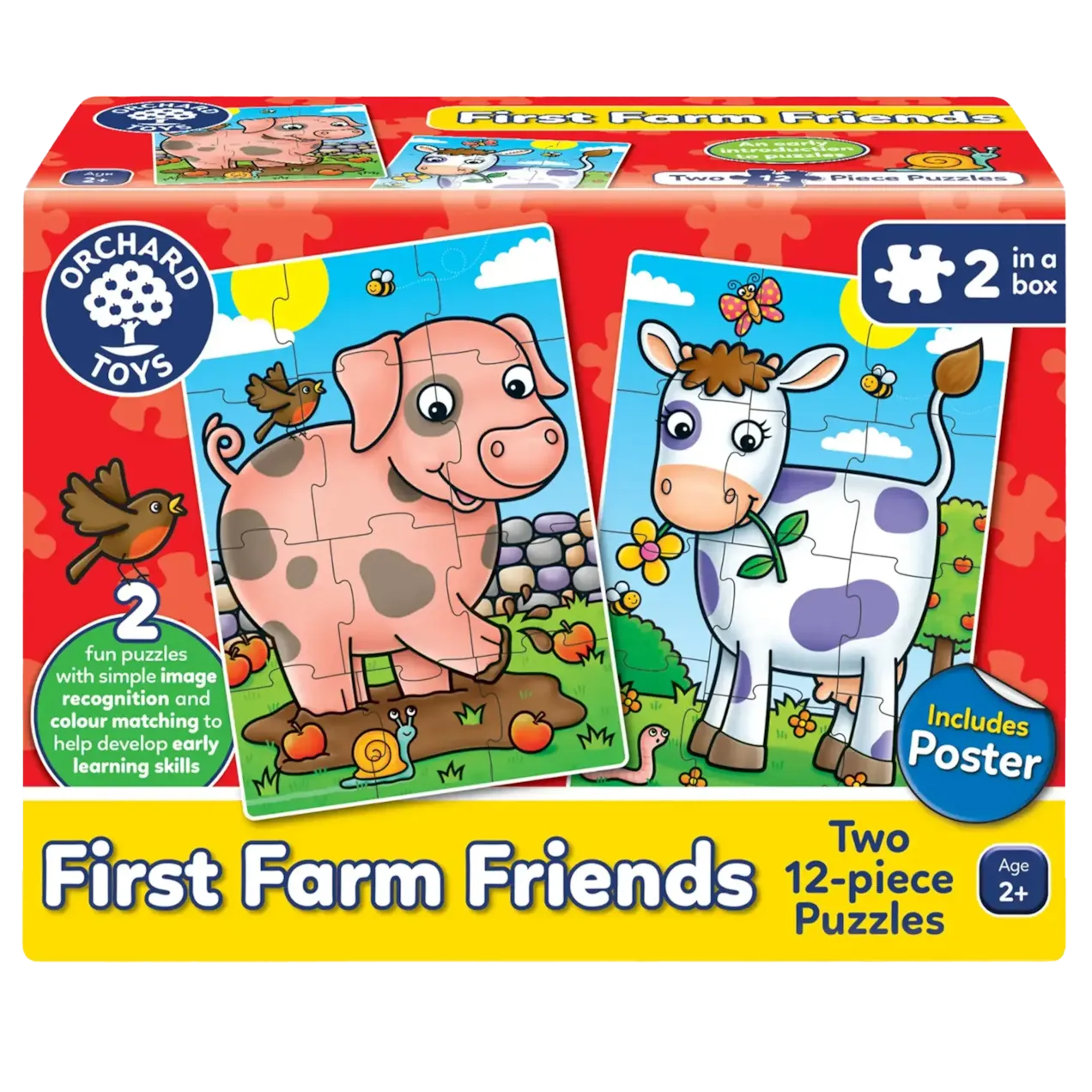 First Farm Friends Jigsaw Puzzles Orchard Toys