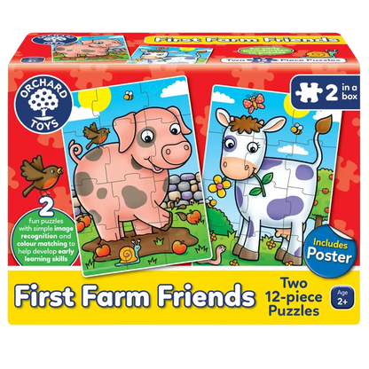 First Farm Friends Jigsaw Puzzles Orchard Toys