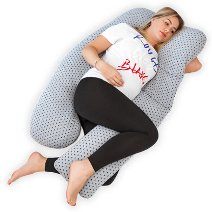 U Shape Pregnancy Pillow - Stars & Moons Kolbray