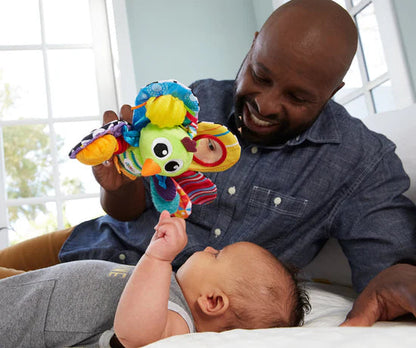 Lamaze Play & Grow Jacques the Peacock | Sensory Soft Toy For Babies