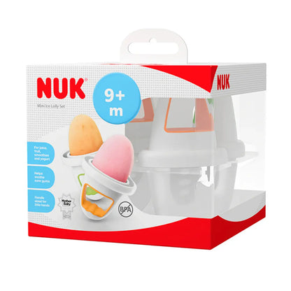 NUK Mini Ice Lolly Moulds | Great for Teething | 4 Count