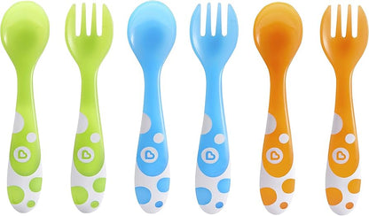 Munchkin Multi Forks And Spoons - 6-Pack. 12m+