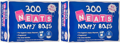 Neats Nappy Bags 300 pcs. Big Value Box of 1 Neats