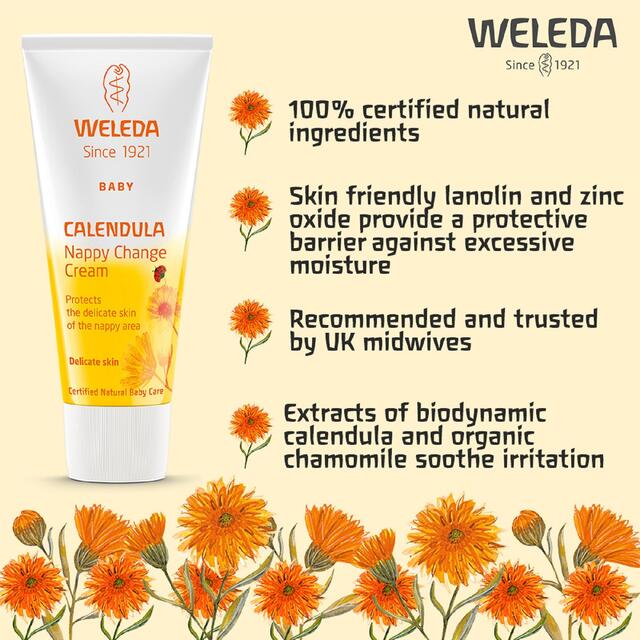 Weleda Baby Natural Calendula Nappy Change Cream Weleda