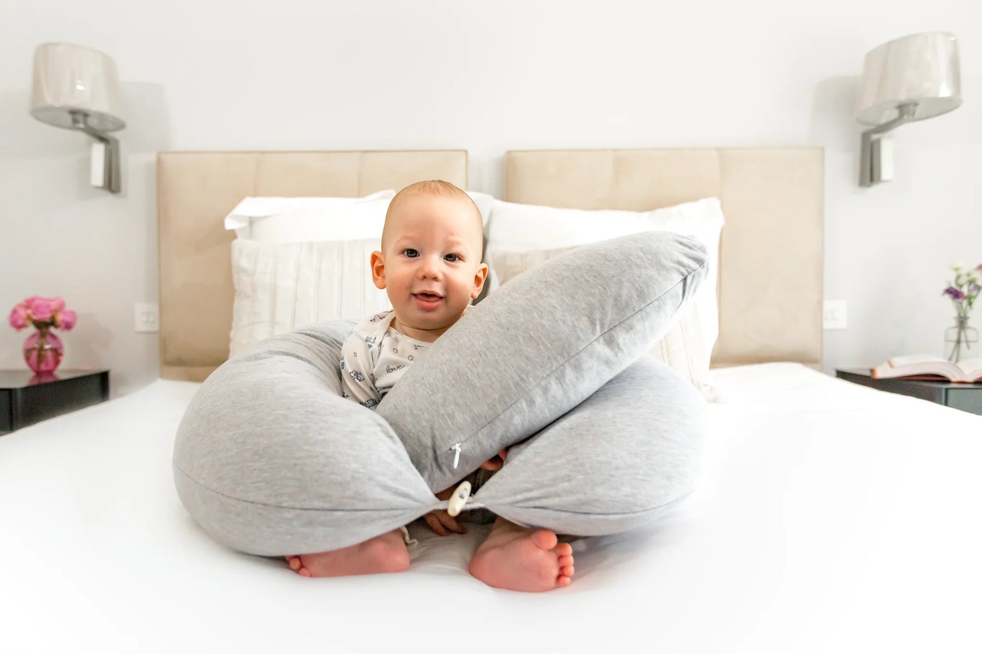 NEW: Kolbray Nursing Pillow - Grey Kolbray