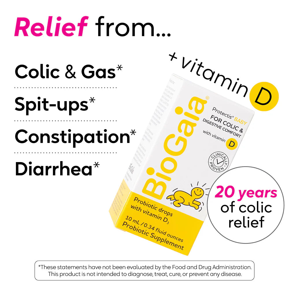 BioGaia, Protectis Baby, Probiotic Drops with Vitamin D3, 0.34 fl oz (10 ml) Biogaia