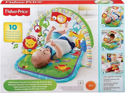 Fisher-Price 3-in-1 Musical Activity Gym