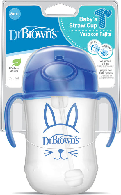 DR BROWN BABYS 1ST STRAW CUP