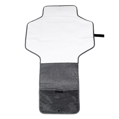 Red Kite Travel On-The-Go Changing Mat Grey Weave Red Kite
