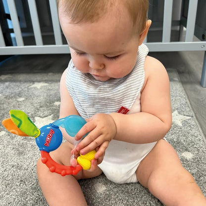 Shop Nuby Wacky Teether Ring - Soft Silicone Teething Toy