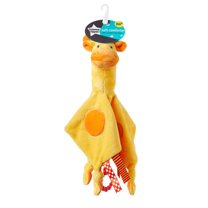 The Tommee Tippee Giraffe Baby Soft Comforter Toy.