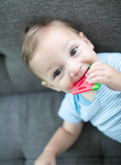Dr Brown's Soothing Teether, Watermelon- Freezer Safe. New