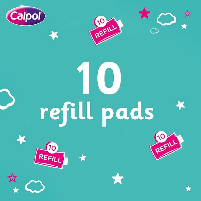 Calpol Vapour Plug Refills XL 10 Count (Pack of 1), 3+ Months Welcome Baby
