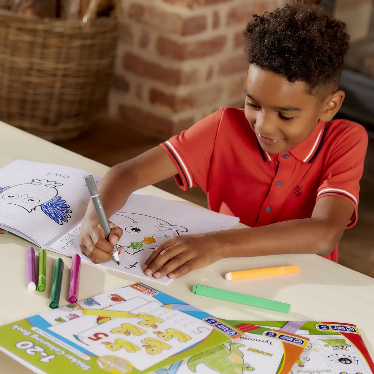 Orchard Toys 1-20 Colouring Book Orchard Toys