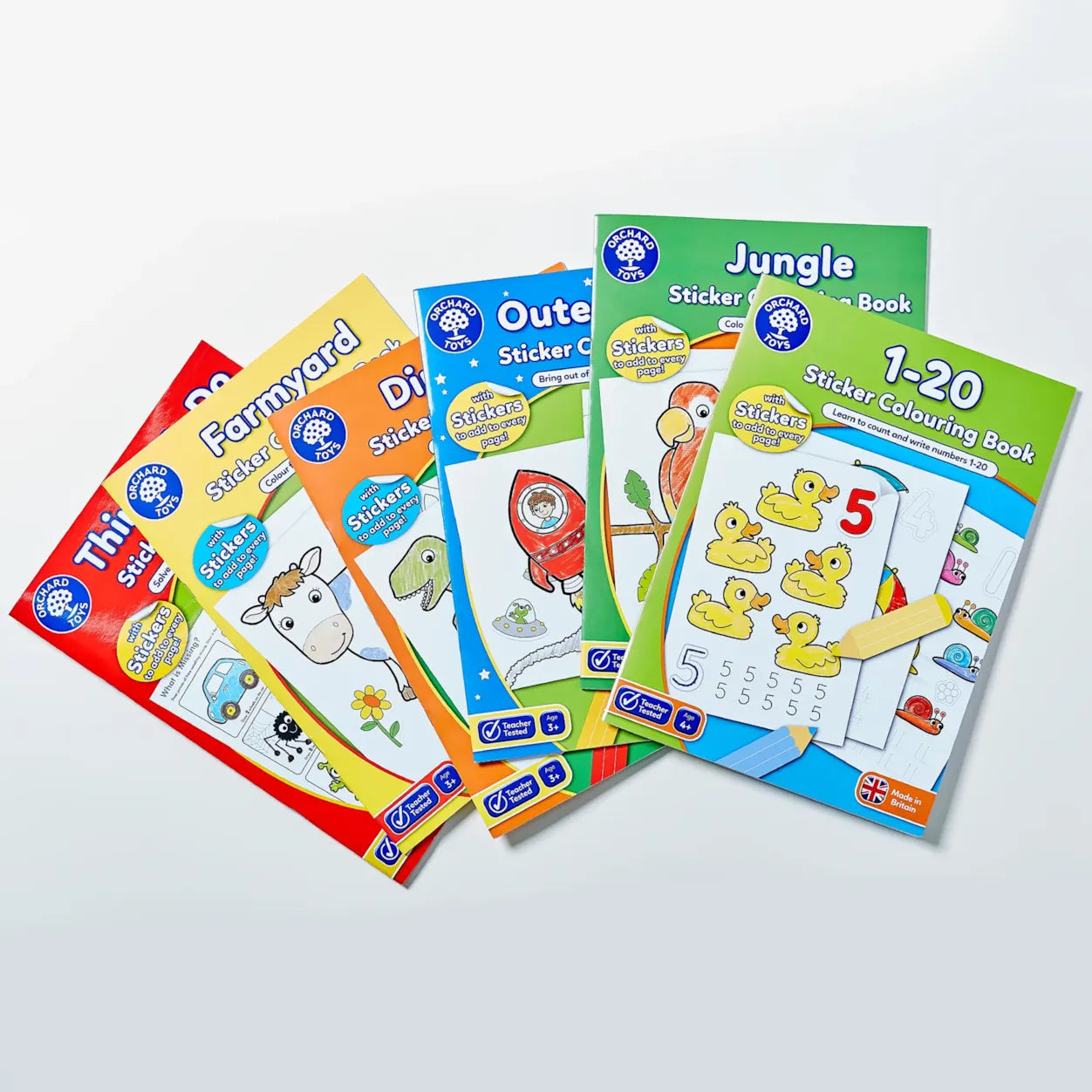 More Things To Do Colouring Book Orchard Toys