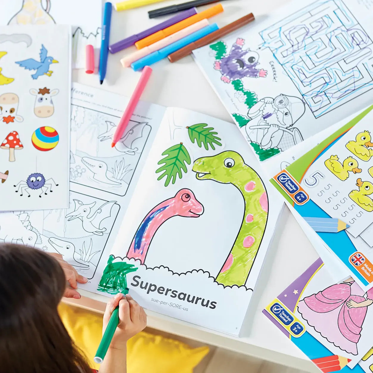 Orchard Toys Dinosaurs Colouring Book Orchard Toys