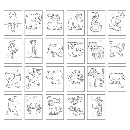 Orchard Toys Jungle Colouring Book Orchard Toys