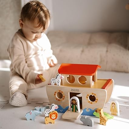 Jaques of London Noah's Ark Toy Welcome Baby
