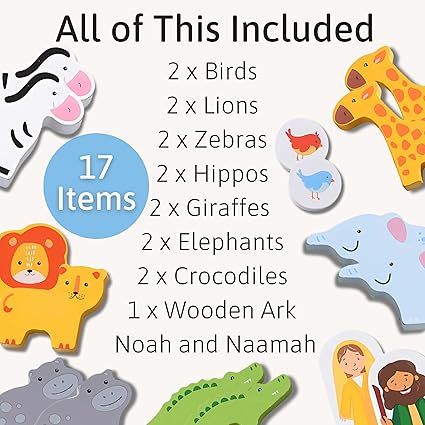 Jaques of London Noah's Ark Toy Welcome Baby