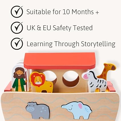 Jaques of London Noah's Ark Toy Welcome Baby