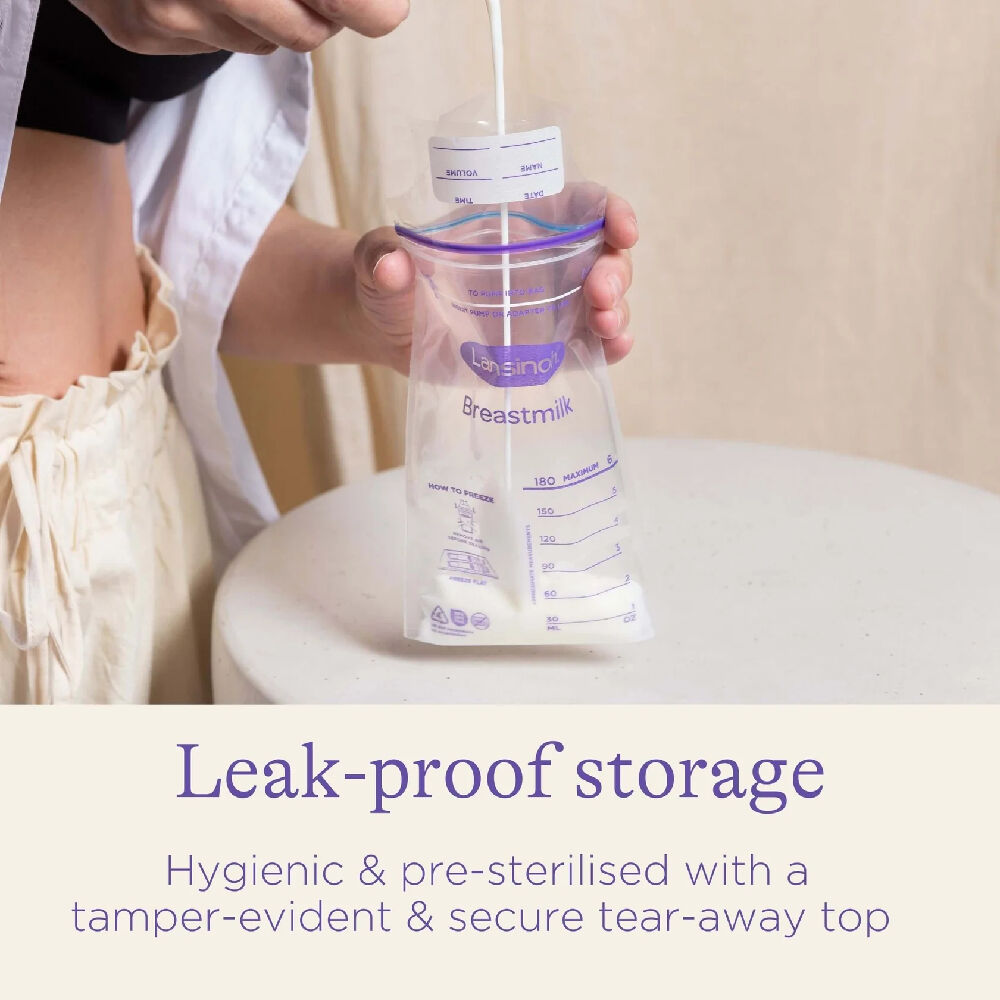 Lansinoh Breast Milk Storage Bags - 25 Piece Pack