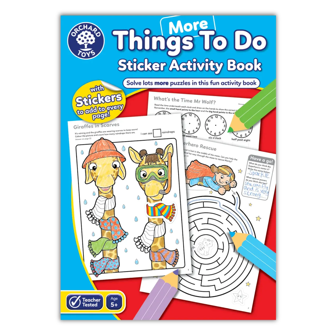 More Things To Do Colouring Book Orchard Toys
