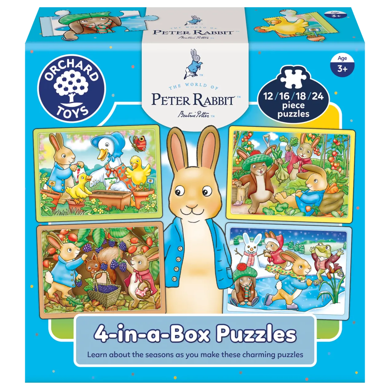 Peter Rabbit™ 4-in-a-Box Puzzles Orchard Toys