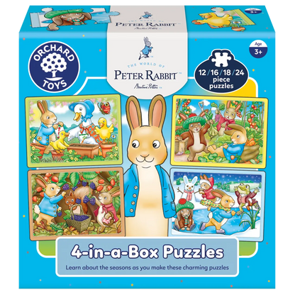 Peter Rabbit™ 4-in-a-Box Puzzles Orchard Toys