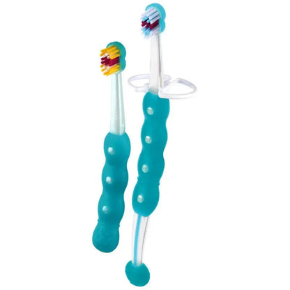 Mam Baby's Brush Toothbrush with Safety Ring, 6 Months +