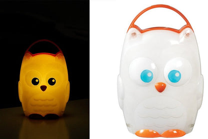 Lindam / Munchkin Owl Night Light. Kids Toddler. Light My Way Battery Carry Lamp Lindam