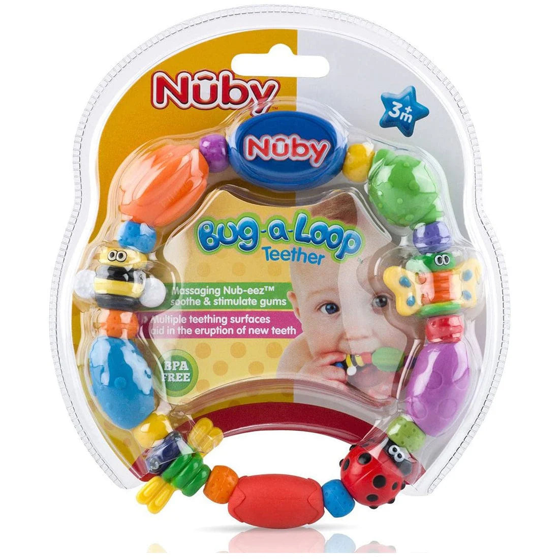 Nuby Teether Bug-A-Loop