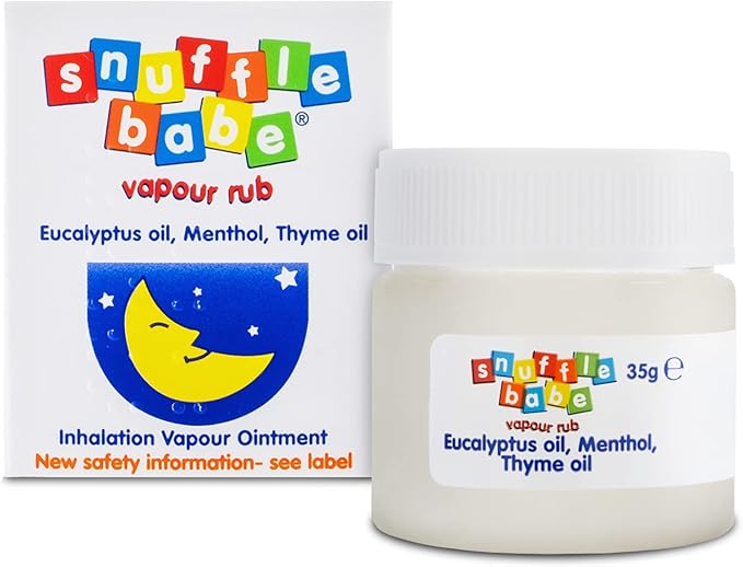 Snufflebabe Vapour Rub (35g) Welcome Baby