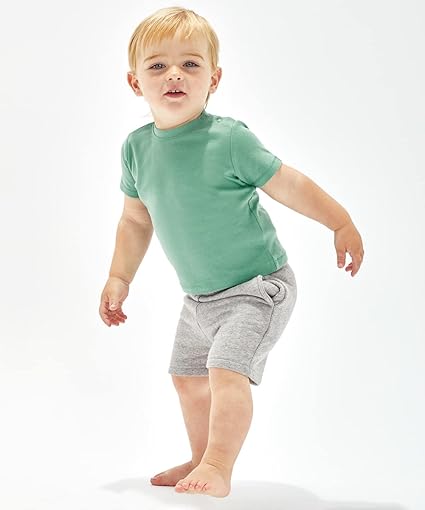 COOZO Baby Short Sleeve Plain T-Shirt Welcome Baby