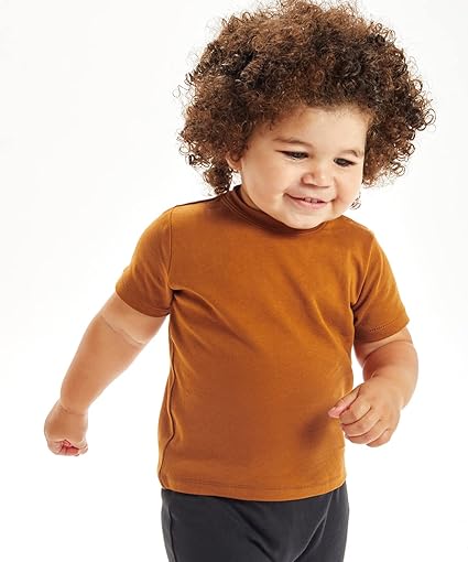 COOZO Baby Short Sleeve Plain T-Shirt Welcome Baby