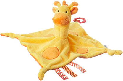 The Tommee Tippee Giraffe Baby Soft Comforter Toy.
