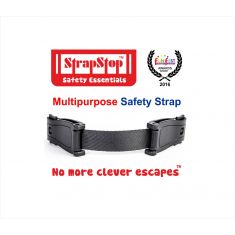 StrapStop® Multipurpose Safety Strap - Black