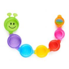 Munchkin: Bath Toy Cups Caterpillar Spillers 7PK